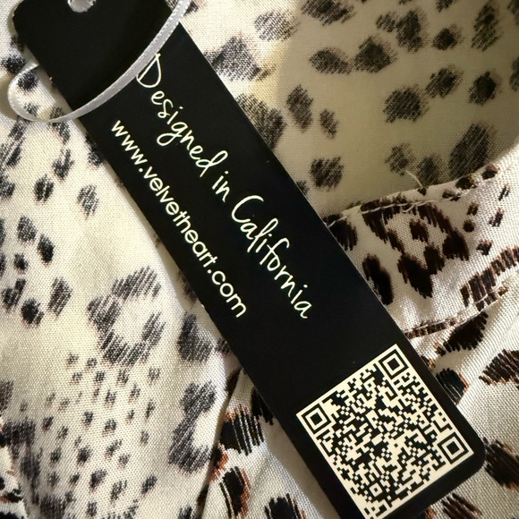 NWT Velvet Heart Leopard Print Dress - Size XS - Picture 9 of 14